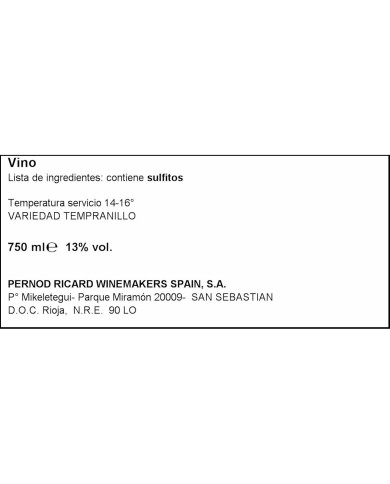 Red Wine Campo Viejo 1,2 kg