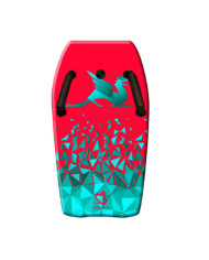 BodyBoard Marbueno Multicolour 4 x 68 x 43 cm