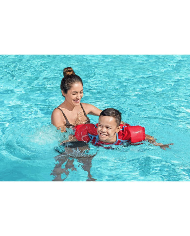 Swimming Goggles Bestway Red M/L 19-30 kg