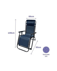 Folding Chair Marbueno 90 x 108 x 66 cm Blue