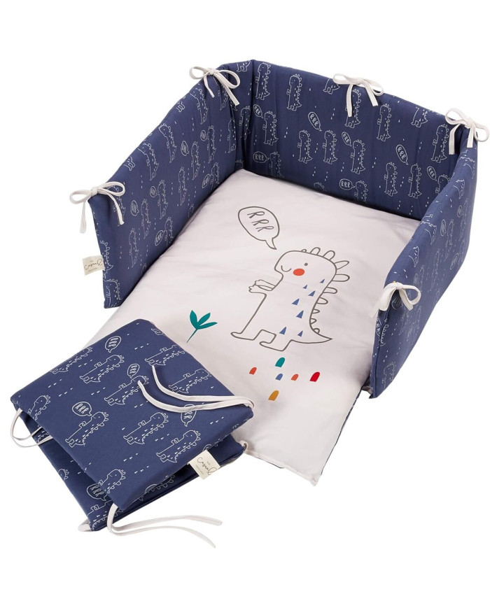 Baby Crib BIMBI CASUAL COLECHO DINOS