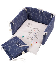 Baby Crib BIMBI CASUAL COLECHO DINOS