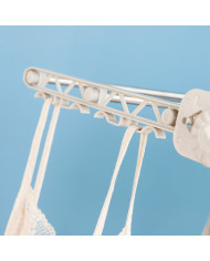 Foldable Electric Drying Rack with Natural Airflow Dryllon InnovaGoods 24 W 12 Bars Grey (Refurbished C)