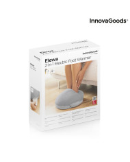 2-in-1 Electric Foot Warmer Elewa InnovaGoods ELEWA Grey (Refurbished B)