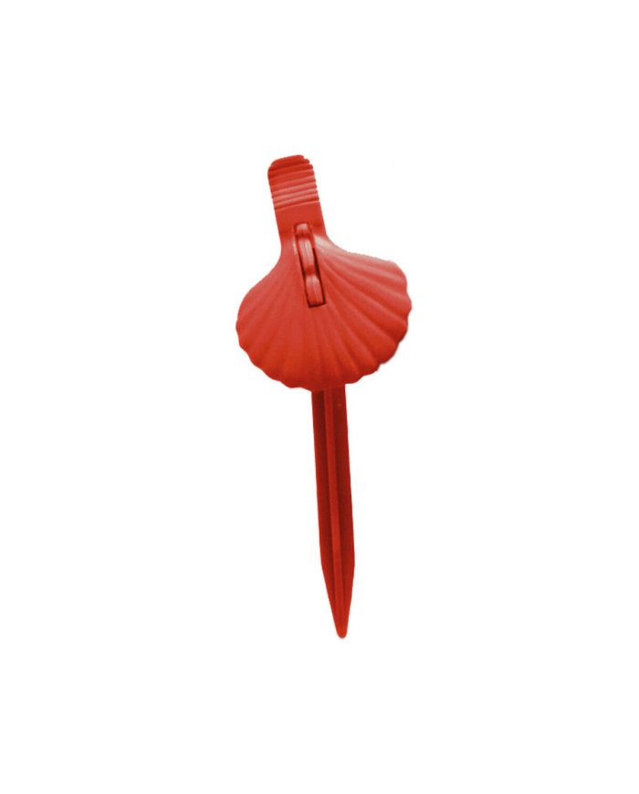 Towel Clip Marbueno Red Plastic