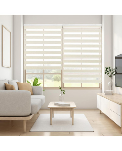 Roller blinds Blindecor Beige Polyester (Refurbished A)
