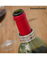 Bottle Wine Set InnovaGoods Black Metal Stainless steel (Refurbished B)