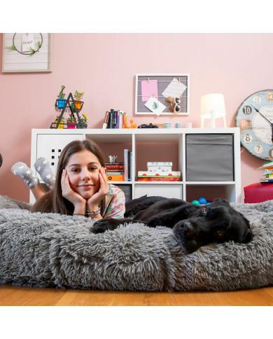Human Dog Bed XXL InnovaGoods Grey