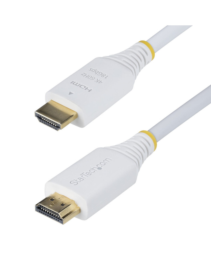USB Cable Startech HDMI2-CABLE-4K60-10W White 3 m