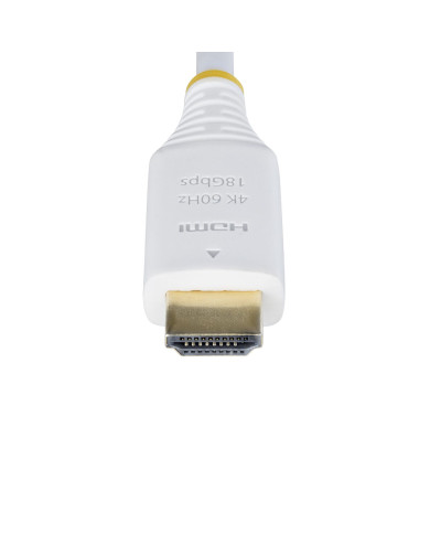 USB Cable Startech HDMI2-CABLE-4K60-10W White 3 m