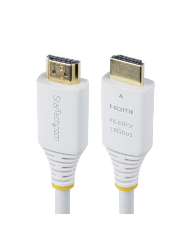 USB Cable Startech HDMI2-CABLE-4K60-10W White 3 m