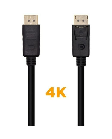 DisplayPort Cable Aisens A124-0388 Black