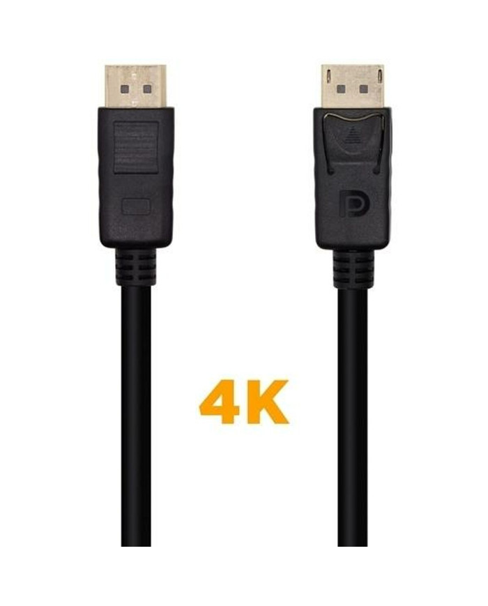 DisplayPort Cable Aisens A124-0388 Black