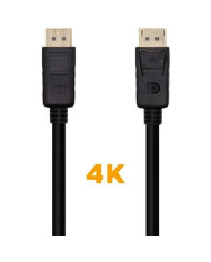 DisplayPort Cable Aisens A124-0388 Black