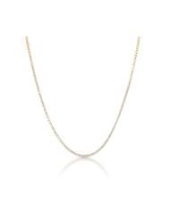 Women's necklace and matching earrings set One Jewels OJSEGT01G Golden