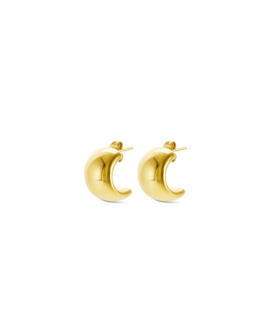 Women's necklace and matching earrings set One Jewels OJSESP01G Golden