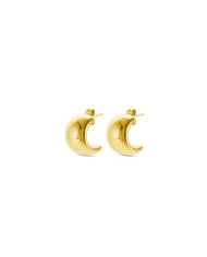 Women's necklace and matching earrings set One Jewels OJSESP01G Golden