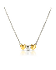 Women's necklace and matching earrings set One Jewels OJSET10SG Multicolour