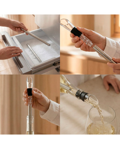 Set of Wine Accessories Chillour InnovaGoods 7 Pieces