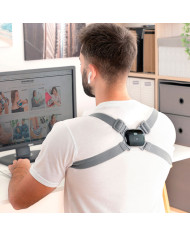 Intelligent Rechargeable Posture Trainer with Vibration Viback InnovaGoods
