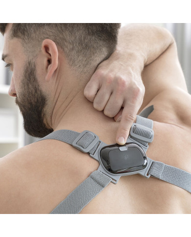 Intelligent Rechargeable Posture Trainer with Vibration Viback InnovaGoods
