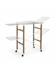 Folding Vertical Clothes Dryer with Wheels Dreeyl InnovaGoods 38 Bars