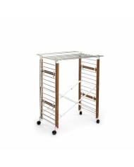 Folding Vertical Clothes Dryer with Wheels Dreeyl InnovaGoods 38 Bars