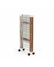 Folding Vertical Clothes Dryer with Wheels Dreeyl InnovaGoods 38 Bars