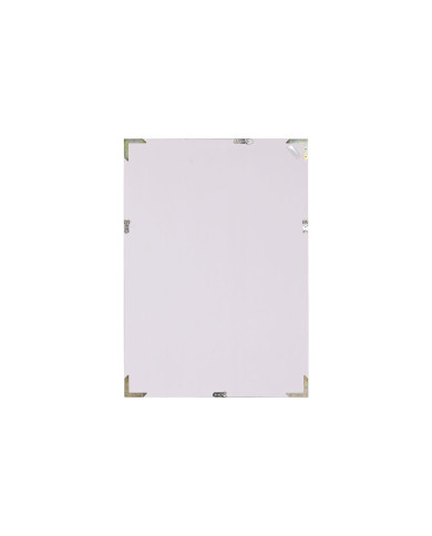 Wall mirror Home ESPRIT White Brown Beige Grey Crystal polystyrene 63,3 x 2,6 x 89,6 cm (4 Units)