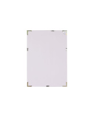 Wall mirror Home ESPRIT White Brown Beige Grey Crystal polystyrene 63,3 x 2,6 x 89,6 cm (4 Units)