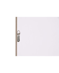 Wall mirror Home ESPRIT White Brown Beige Grey Crystal polystyrene 63,3 x 2,6 x 89,6 cm (4 Units)