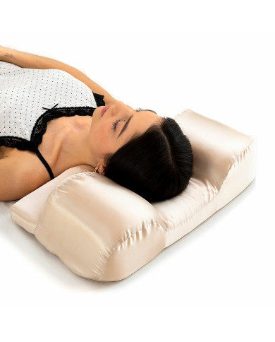 Anti-Wrinkle Neck Pillow with Satin Cover Youthlow InnovaGoods