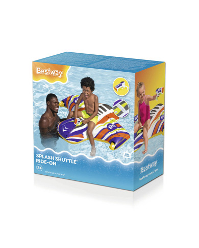 Inflatable pool figure Bestway Spaceship 117 x 107 cm 99 x 107 x 25 cm