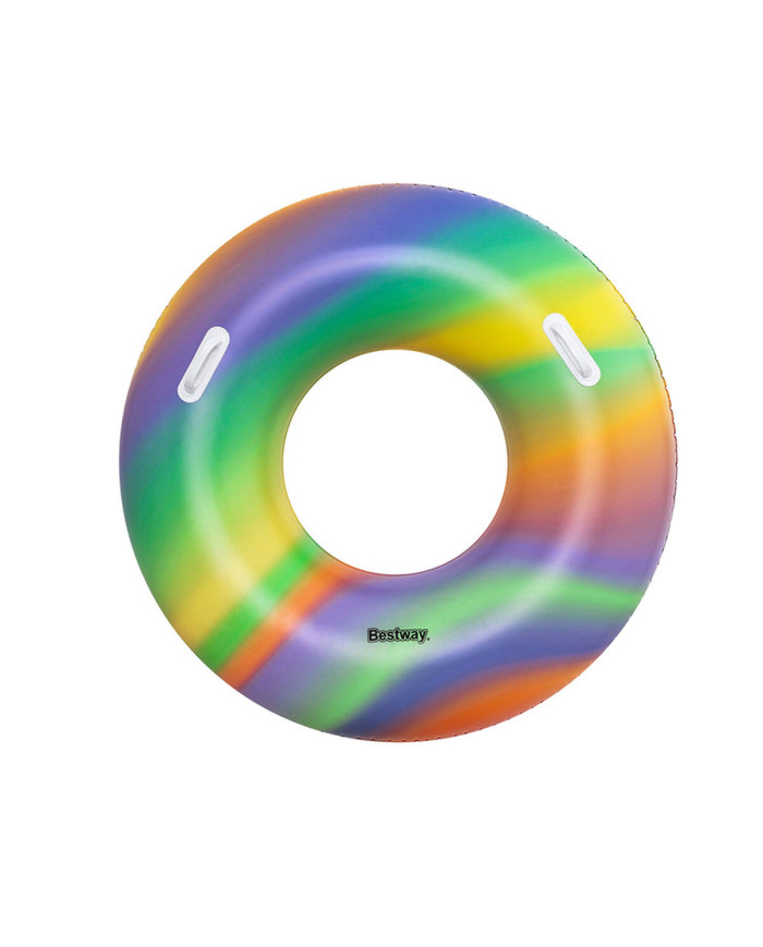 Inflatable Float Bestway Multicolour Rainbow Ø 119 cm