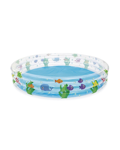 Inflatable Paddling Pool for Children Bestway Navy 183 x 33 cm