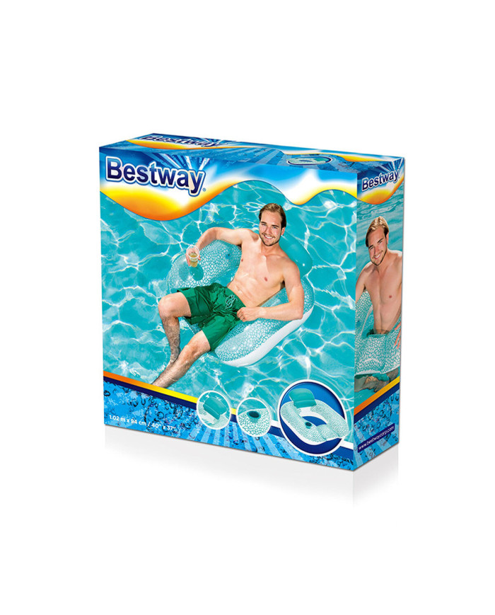 Inflatable Pool Chair Bestway 84 x 84 x 23 cm 102 x 94 cm