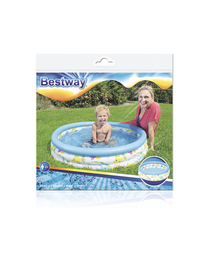 Inflatable Paddling Pool for Children Shine Inline 102 x 25 cm