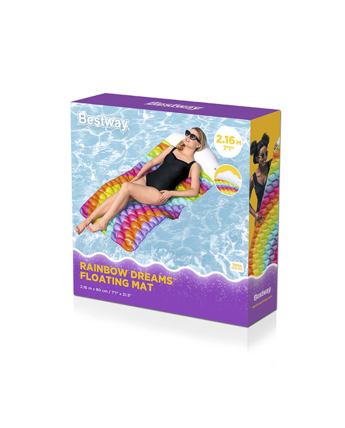 Air mattress Bestway Rainbow 216 x 80 cm