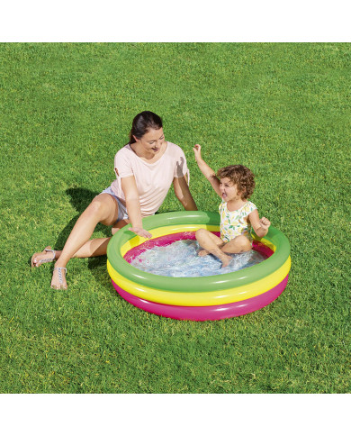 Inflatable Paddling Pool for Children Bestway 211 L 102 x 25 cm