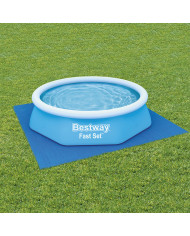 Protective flooring for removable swimming pools Shine Inline 274 x 274 cm