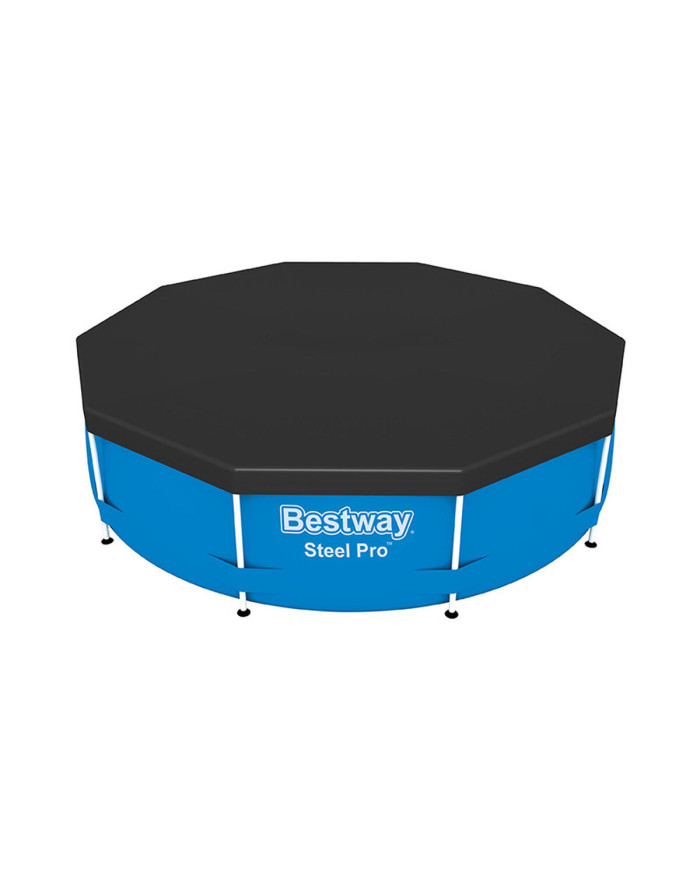 Swimming Pool Cover Bestway Black Ø 305 cm (1 Unit)