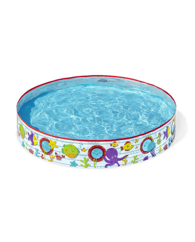 Inflatable Paddling Pool for Children Bestway Fish 152 x 25 cm