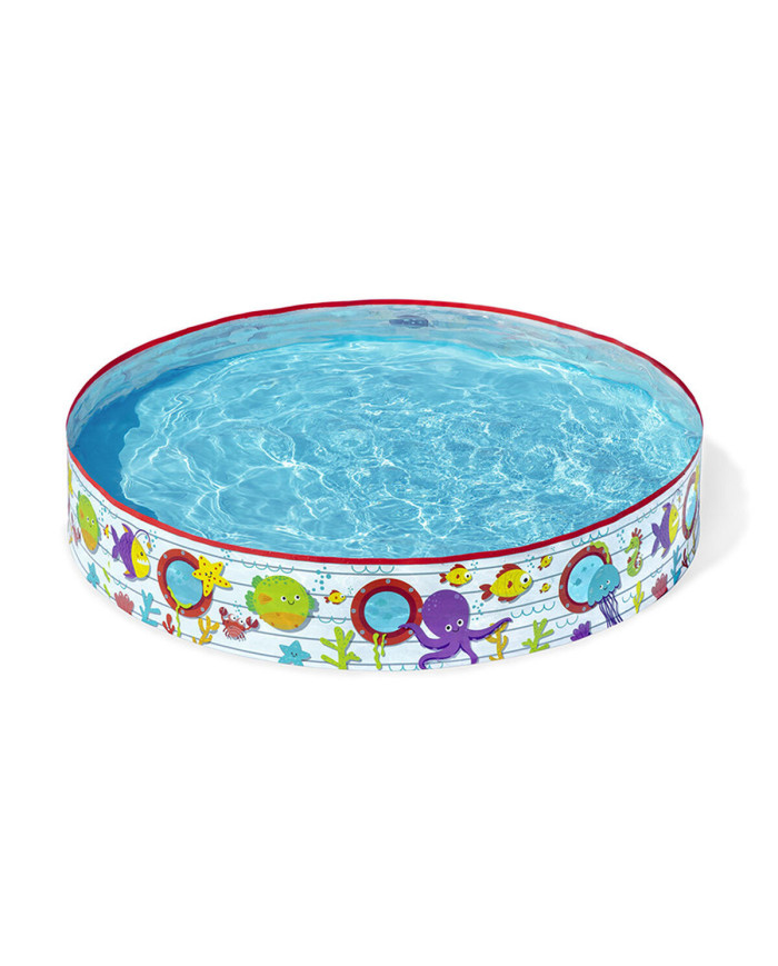 Inflatable Paddling Pool for Children Bestway Fish 152 x 25 cm