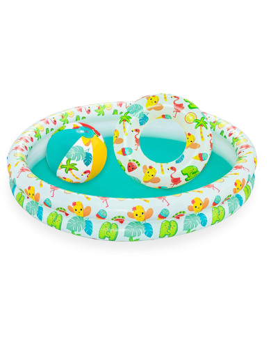Inflatable Paddling Pool for Children Bestway 122 x 20 cm