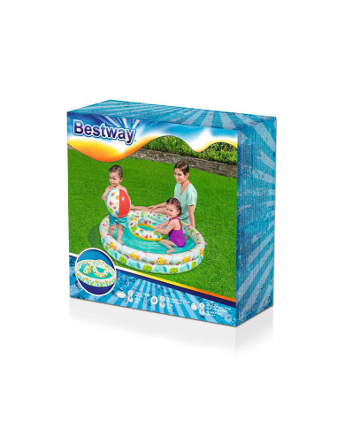 Inflatable Paddling Pool for Children Bestway 122 x 20 cm