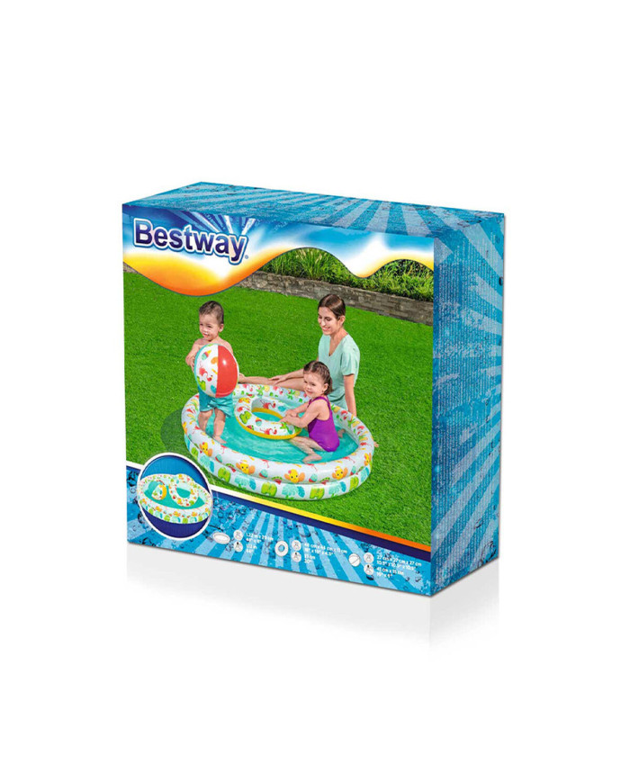 Inflatable Paddling Pool for Children Bestway 122 x 20 cm