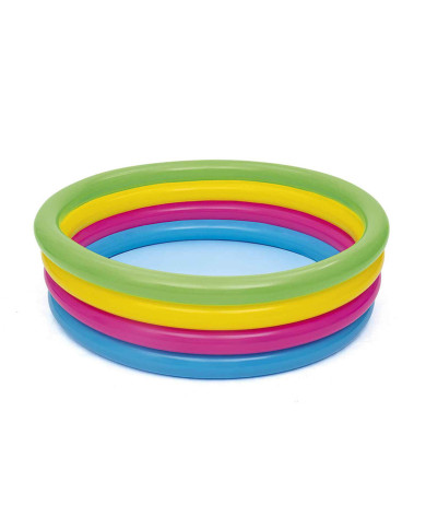 Inflatable Paddling Pool for Children Shine Inline Rainbow 157 x 46 cm