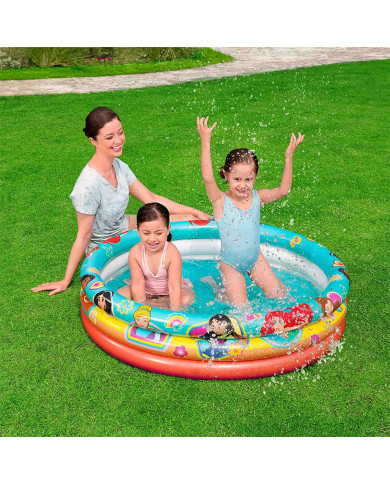 Inflatable Paddling Pool for Children Bestway Disney Princesses 122 x 30 cm (1 Unit)