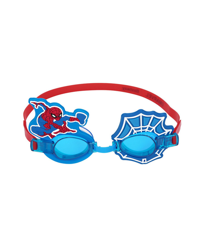 Children's Swimming Goggles Bestway Blue Spiderman (1 Unit)