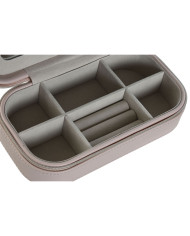 Jewelry box Home ESPRIT Light Pink 18,5 x 10 x 5 cm